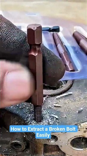 How to Extract a Broken Bolt Easily