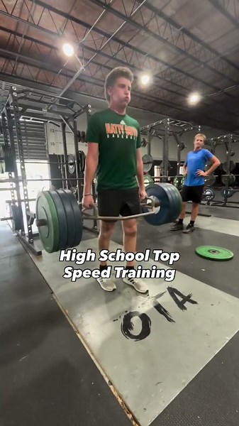 Top Speed Training with High School Athletes ⚡️