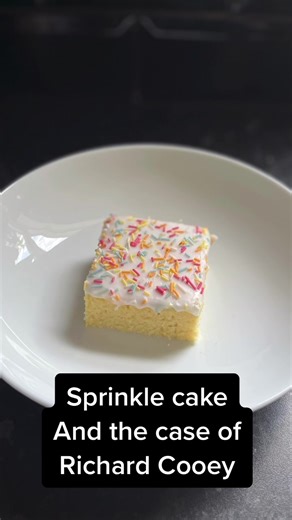 Sprinkle cake and the case of Richard Cooey #truecrime #truecrimetiktok #crime #murdercase #lastmeals #nostalgia #schoollife #schooldays #childhood #nostalgic #cake #cupcake #pudding #desserts #schoolpudding #schooldinners #90s #90skids #fyp #followformorevideo #fypシ #fypシ゚viral #childhoodmemories #simplerecipe #cookwithme #cakevideo #sprinkles #