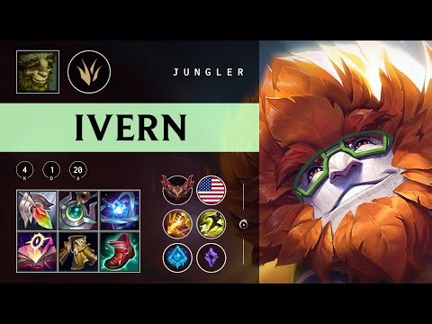 Ivern Jungle vs Nocturne - NA Grandmaster Patch 25.24