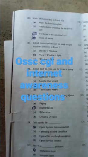 ossc cgl computer and internet awareness date 14.5 2023