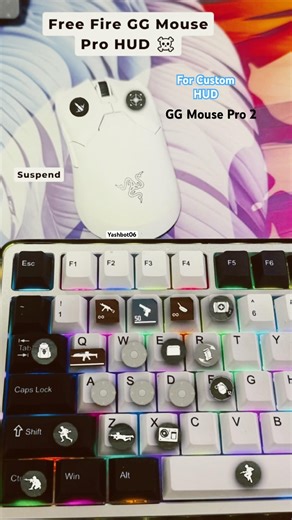 GG Mouse Pro Best Headshot Key-Mapping#gaming#ffshorts##ggmousepro