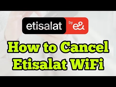 #etisalatwificancellation |Etisalat wifi cancellation | Etisalat wifi disconnection| Etisalat uae