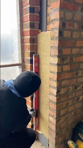 Preparing a Window Opening for Warm Installation 🧱 Perfect Insulation from the Start! #construction