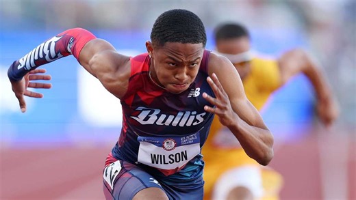 US sprinter Quincy Wilson set to become youngest ever US male track Olympian