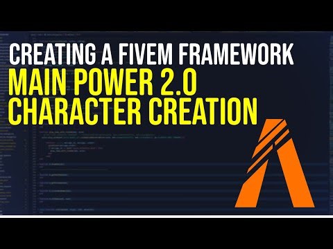 Creating A FiveM Framework - Character Creation!
