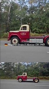 🇩🇪 Magirus Deutz F Mercur 150 1963