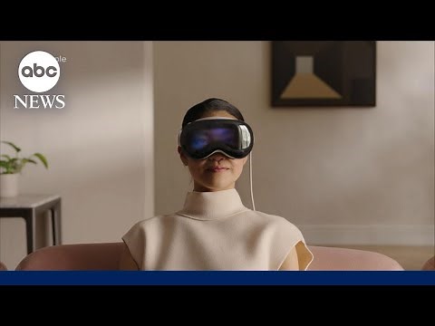 Apple CEO Tim Cook unveils 'VisionPro'