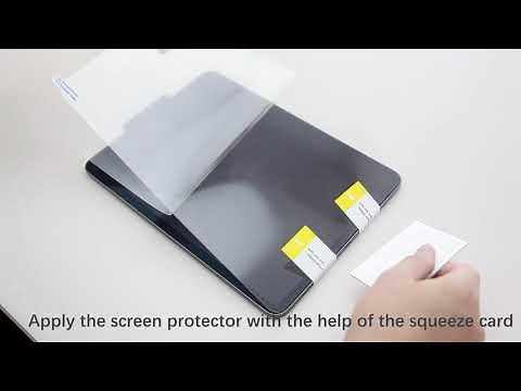 Paper Like Screen Protector Installation