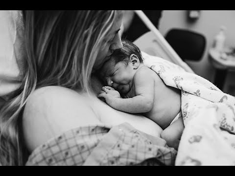 Introducing Baby Cole | A Golden Hour Session After Cesarean Birth