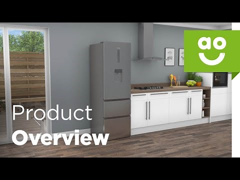 Haier Fridge Freezer AFE635CHJW Product Overview | ao.com
