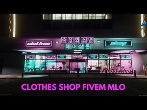 Clothes shop fivem | Fivem Mods | Interior & map for Roleplay | FiveM mlo store