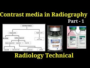 Contrast media in Radiography ## Part - 1 ## Types of contrast media || By BL Kumawat