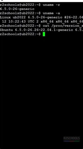 How to check Linux kernel version | Find the Linux kernel version | 2024 updated #shorts #short