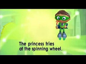 Super Why Short Clip in 4K The Princess Can't Stop Crying