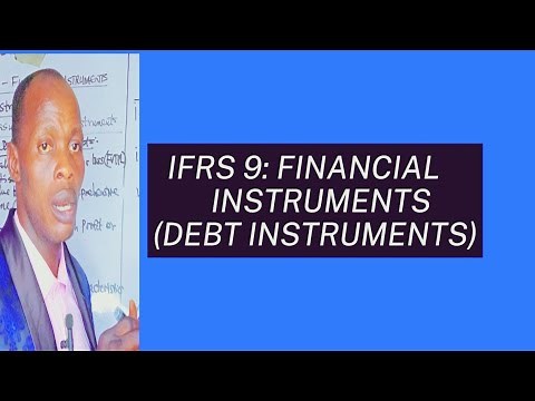 IFRS 9: Debt Financial Instruments ( FR, CR, SBR - ACCA, CPA, ACCA,CFA, ICAEW, ICAG) - Reporting