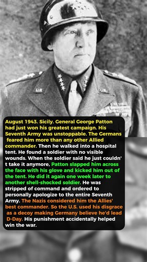 He Was America's Greatest General In WWII — Then He Slapped One Soldier And Lost Everything