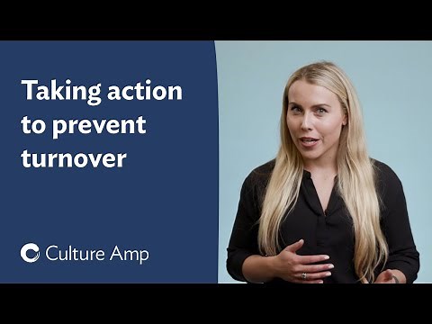 Taking action to prevent employee turnover