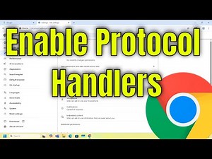 How To Enable Protocol Handlers on Google Chrome [Solution]