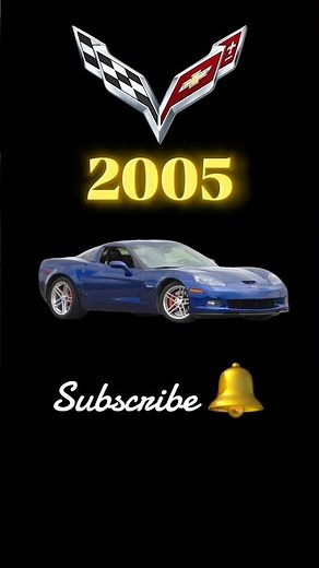 Evolution of Chevrolet Corvette 1953-2025