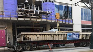 Pool lifted to rooftop of Hard Rock Hotel construction site just hours before collapse