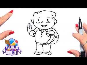 How to Draw a STUDENT? 🧑‍🎓 Step-by-Step Drawing of a STUDENT 🧑‍🎓