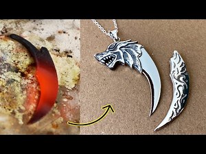 claw pendant making - make claw pendant with hidden knife