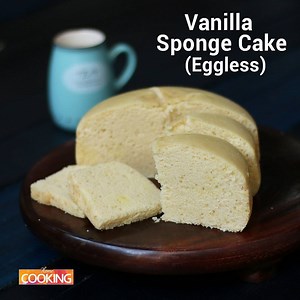 1.2M views · 10K reactions | Eggless Vanilla sponge cake Watch more...