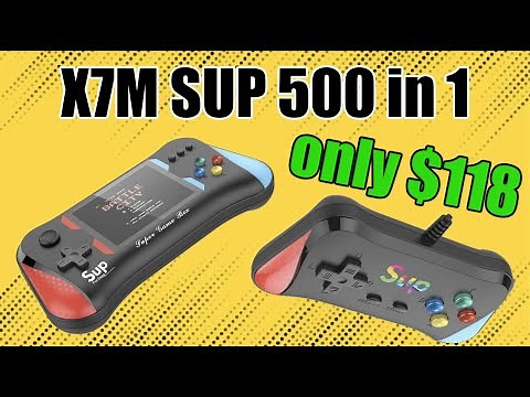 X7M SUP 500 in 1 Review and Gameplay
