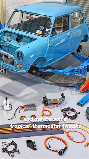 classic Minis weren't built for the heat, 🚗☀️ #ClassicMini #MiniCooper #CarLife #VintageCars #SummerDriving | MINI Cooper Photography