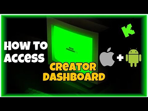 How to Access Creator Dashboard on Mobile ✅ (kick tutorial 2023) *UPDATED