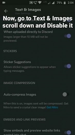 How to Disable Embeds and links preview in Discord #roduz #discord