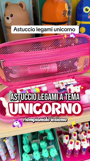 Astuccio legami unicorno: il tuo kit creativo