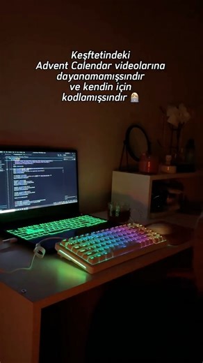 Gökce Çevik on Instagram: "Gece 1 de kızlar 💖👩🏼‍💻🦦 Kullanılan Teknolojiler ve Framework’ler React 18.2.0 - UI kütüphanesi React Router DOM 6.20.0 - Sayfa yönlendirme Vite 5.0.8 - Build tool ve dev server Tailwind CSS 3.3.6 - CSS framework PostCSS - CSS işleme Autoprefixer - CSS vendor prefix’leri #reklam #yazılım #kodlama #developer #üniversite #blog #software #lifestyle #coding #mühendis #css #react #javascripts #js #html #kod #advent #adventcalendar #hediye #reactnative #reactjs"
