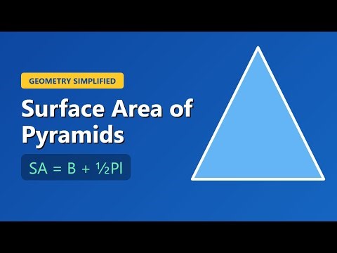 Surface Area of a Pyramid Formula Explained | Geometry Made Easy