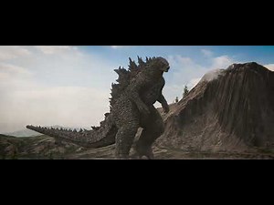 Godzilla Walking Animation (Blender)