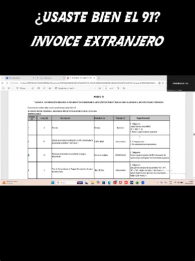Comprobante 91 en SIRE: cuándo usarlo con invoices del exterior