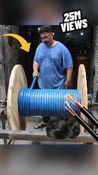 “Wire Making Factory Process | Full Satisfying Transformation”..| #WireMaking #FactoryProcess #viral