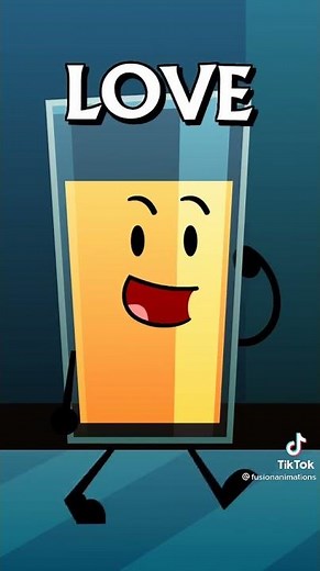 orange juice from object invasion singing I love Among Us I made this with BFDIA master