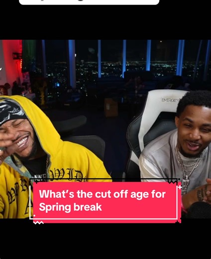 What’s the cut off age for Spring break #ddgclips #clippedbyym #bendadonnn