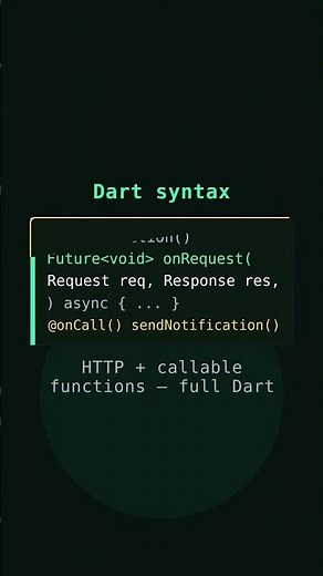 Firebase Cloud Functions — Now in Dart 🔥