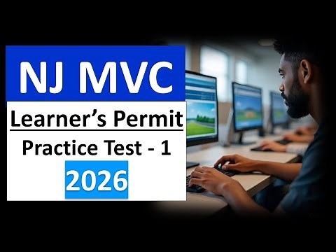 NJ MVC Test Questions and Answers 2026 – New Jersey Written Test Guide