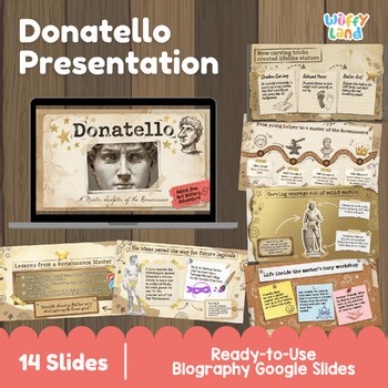 Donatello Biography Google Slides Presentation | Art History & Italian Renaissan