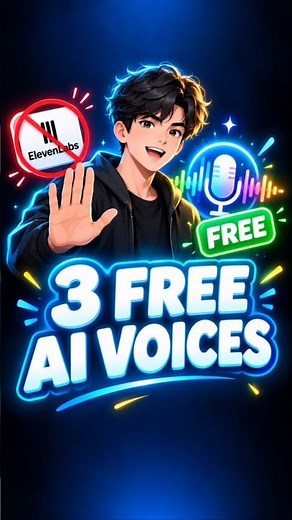 Top 3 FREE AI Voice Generator Websites 🔥 | Best Voiceover Tools for Creators!