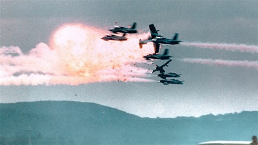 Ramstein air show disaster - The moment 300,000 watched in horror