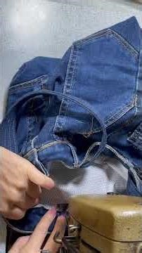 DIY | Denim Tote Bag from Old Jeans 👖✨ Upcycle Jeans Easy Tips