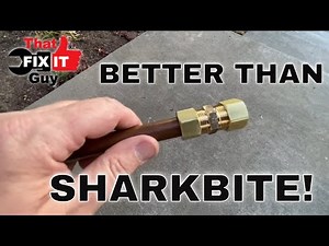 One Of The Most Reliable Fittings In Plumbing And Super Easy To Use!