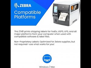 Zebra ZT411 Industrial Label Printer Review : Fast, High-Quality Labels with Touch LCD & Bluetooth