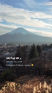 Mt Fuji weather update 🇯🇵✨☀️ #kyoto #kyotojapan #japan #japantravel #osaka #tokyo #nagoya #hokkaido #sapporo #winter #snow #yuki #japanweather #weather #weatherupdate #today #kiyomizudera #kiyomizuderatemple #kinkakuji #gion #giondistrict #japanese | Japan Unfiltered