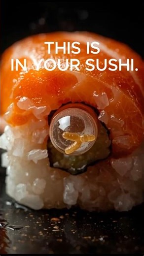 A Worm is Drilling Through Your Liver!#parasite #anisakiasis #medical #pathogenesis#liver #shorts